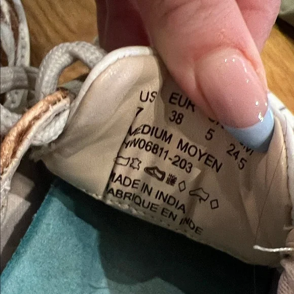 Brown and White Cow Print Sneakers hush puppy FILA - Picture 4 of 5